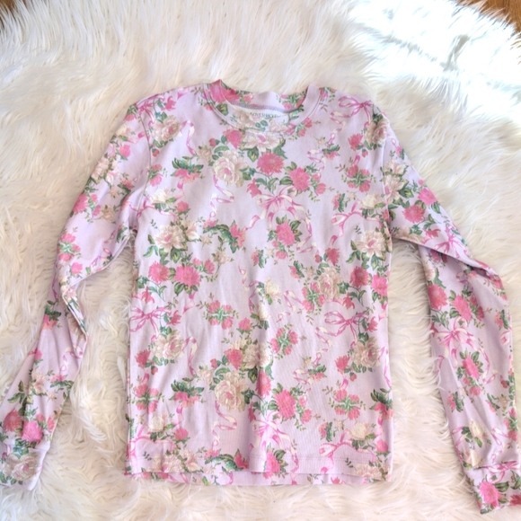 Loveshackfancy Cabbage Rose Potter Barn Pajama Set - Picture 11 of 12